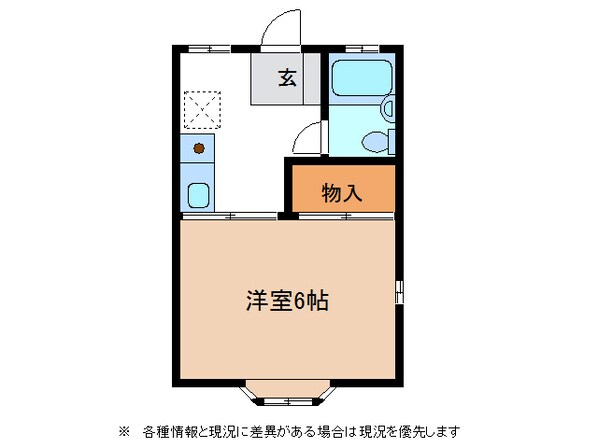 多治見駅 徒歩25分 2階の物件間取画像